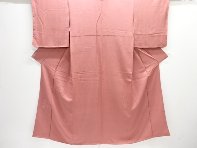 JAPANESE KIMONO / TSUKESAGE IROMUJI / EMBROIDERY / UNUSED / KIKKO PATTERN